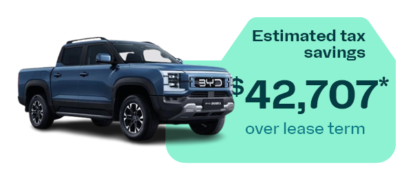 BYD Shark PHEV with tax savings