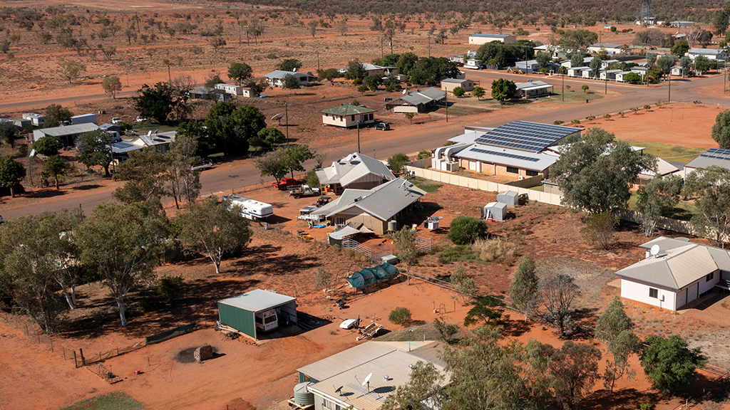 Remote area in Australian outback