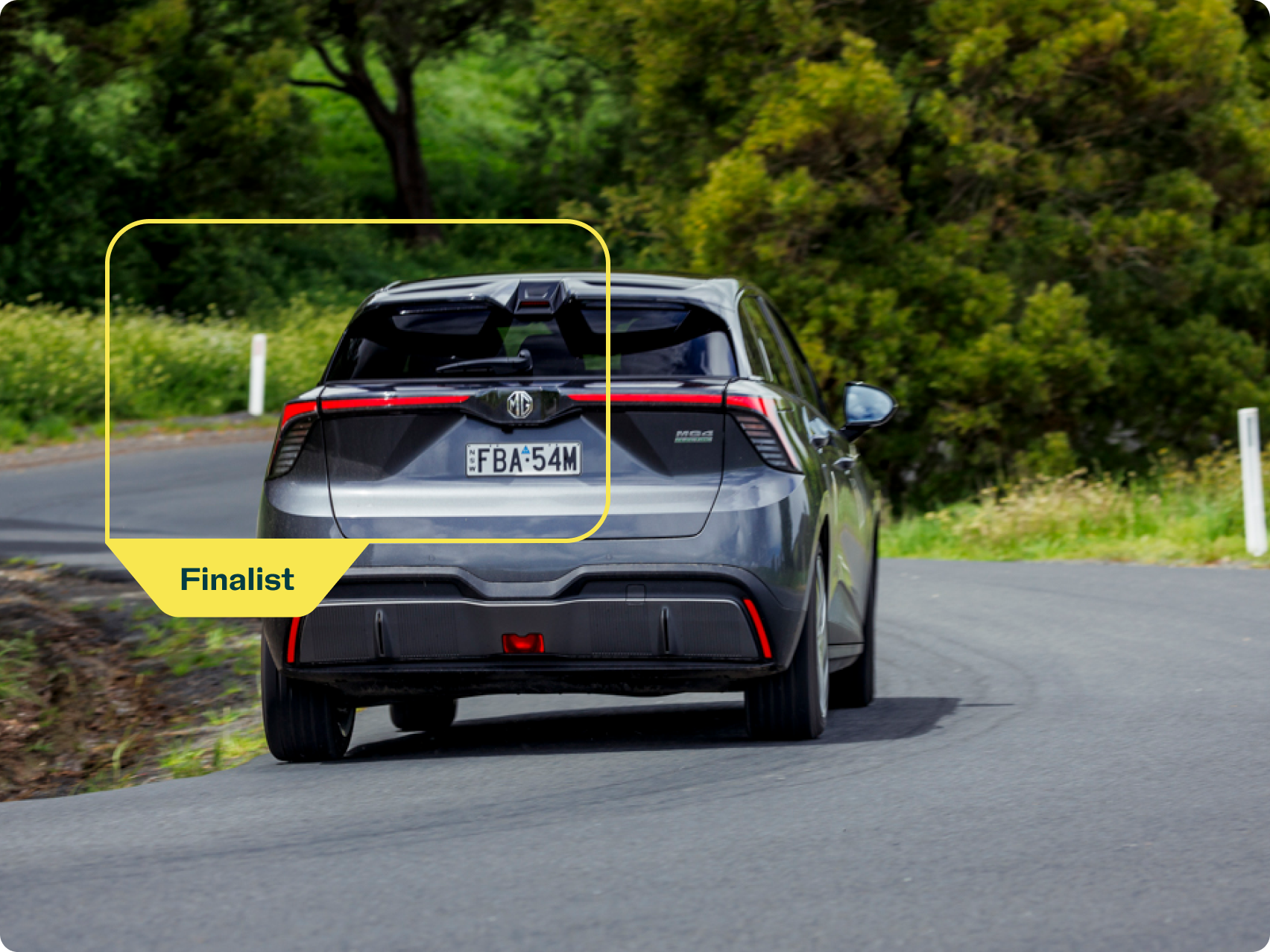 MG4 Essence 64 Rear View