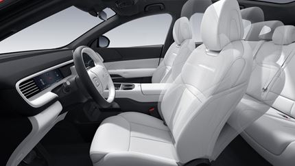 White car interior 