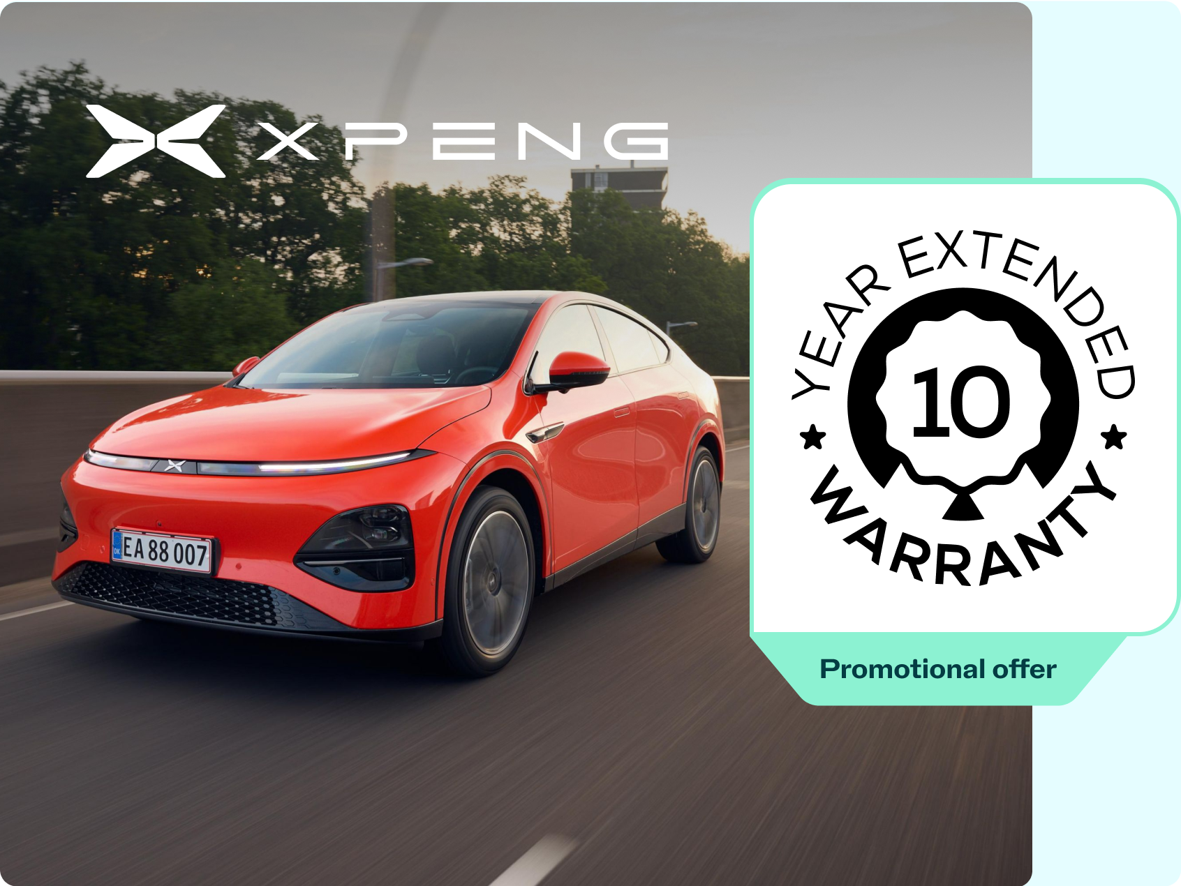 XPENG 10-year extended warranty