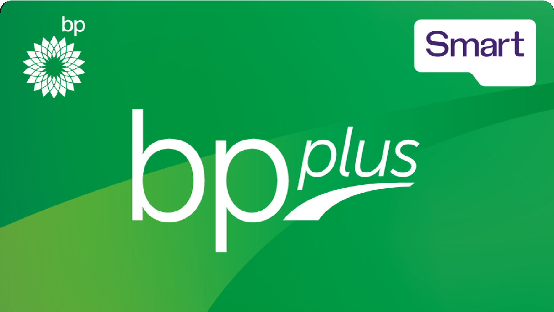Smart logo on a BP plus image