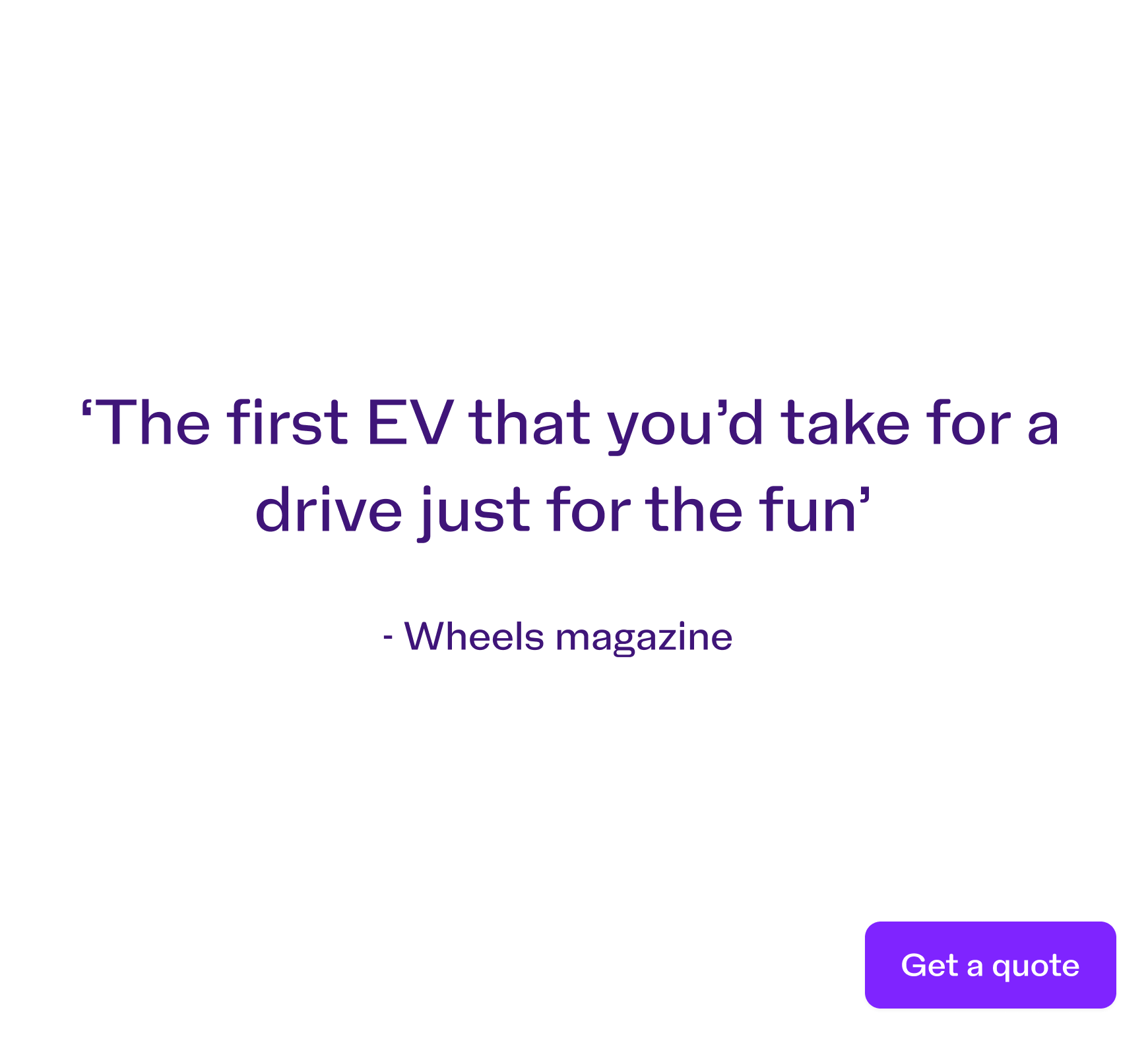 Wheels magazine quote on the Hyundai IONIQ 5 N